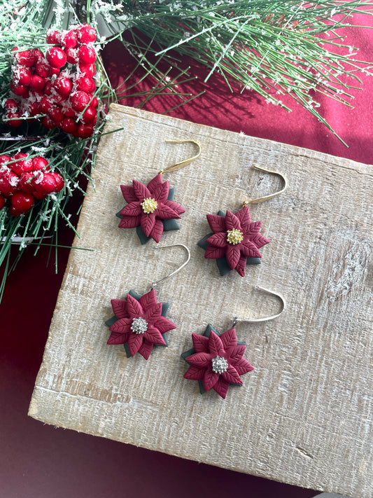 Poinsettia Dangles