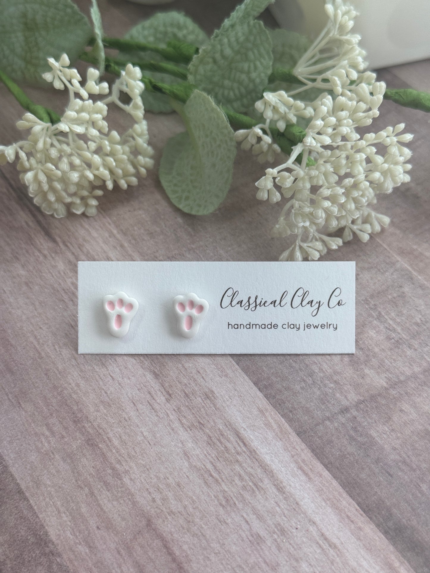 Bunny Feet Studs