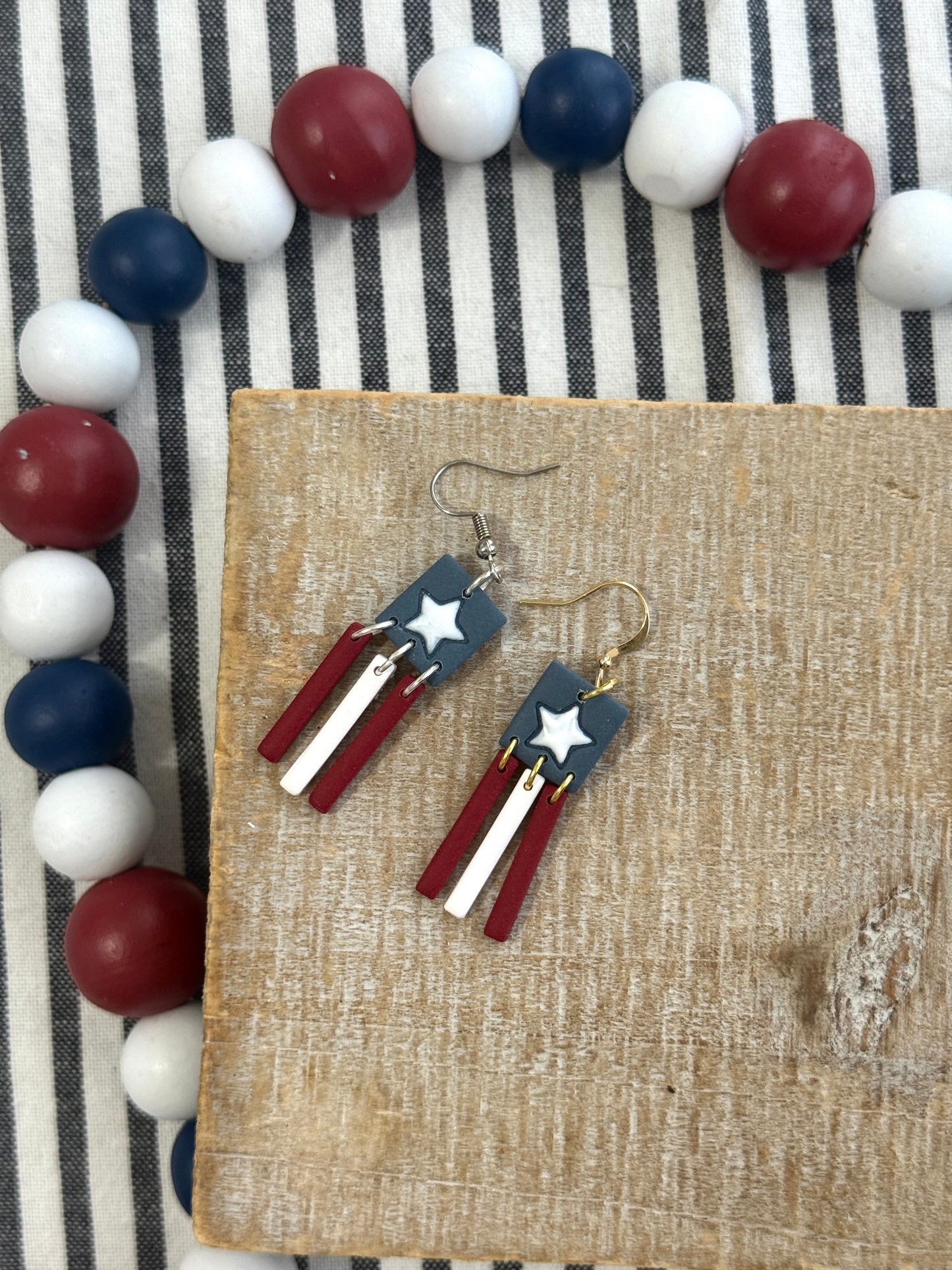 American Flag Dangles