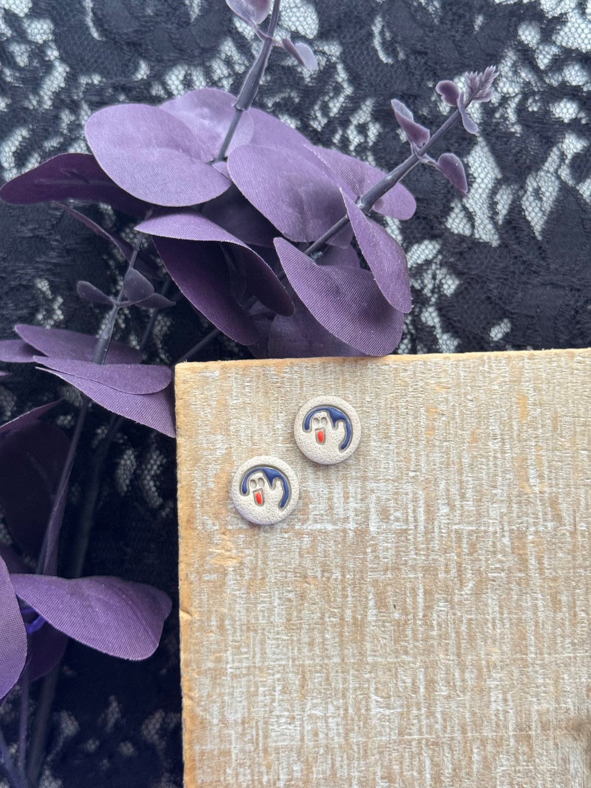 Halloween Cookie Studs