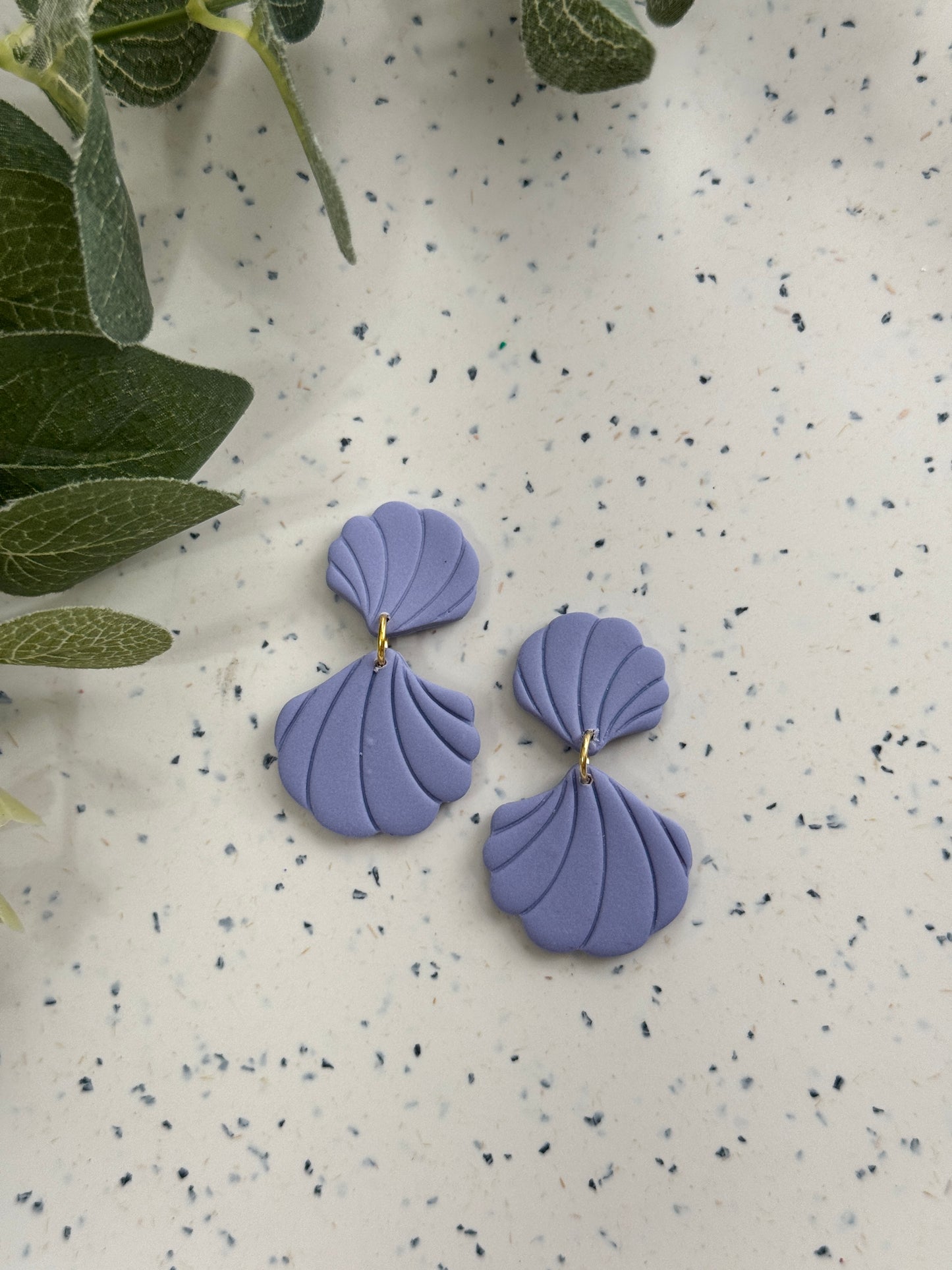 Swirled Shell Dangles