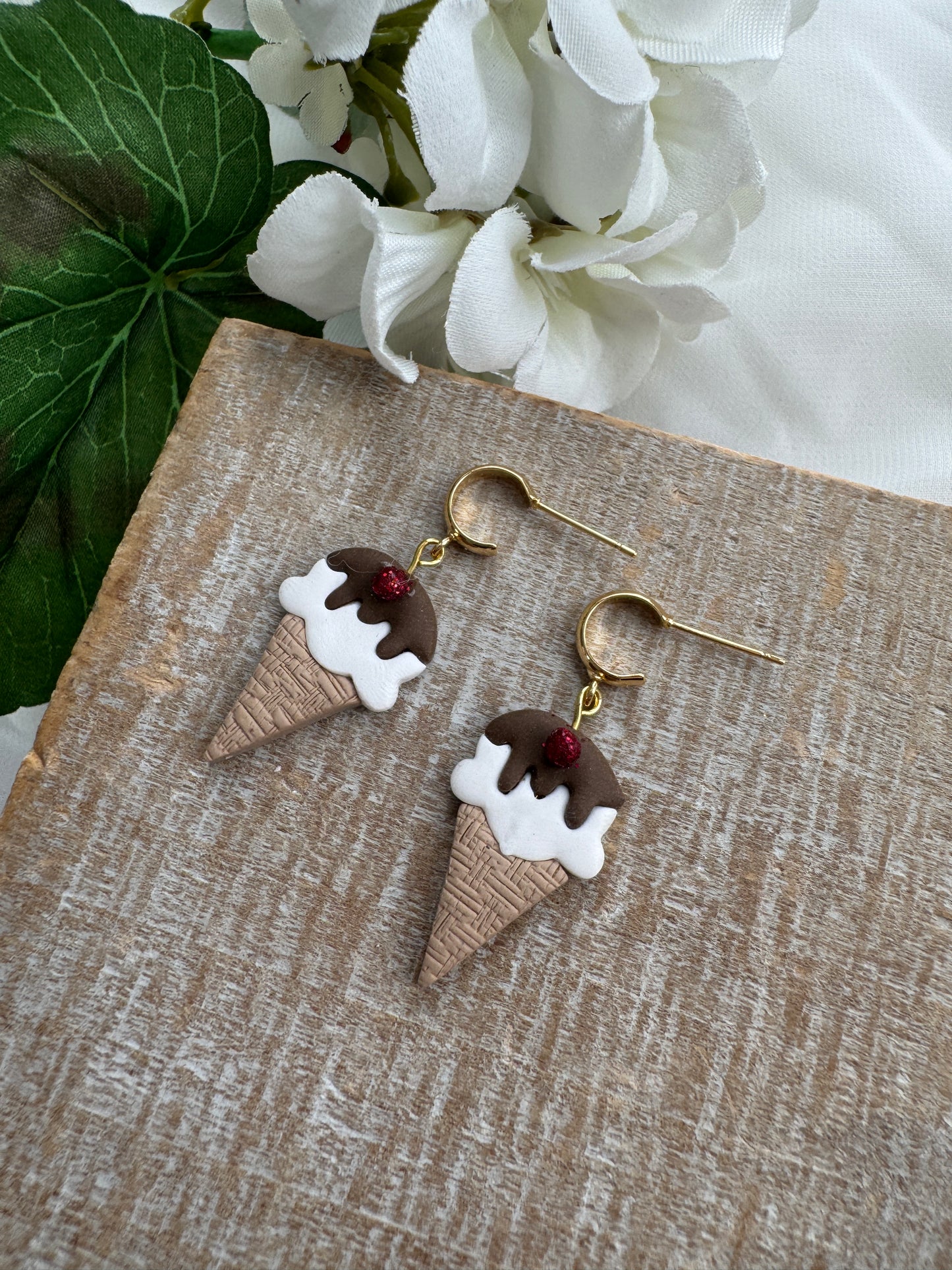 Ice Cream Cone Dangles