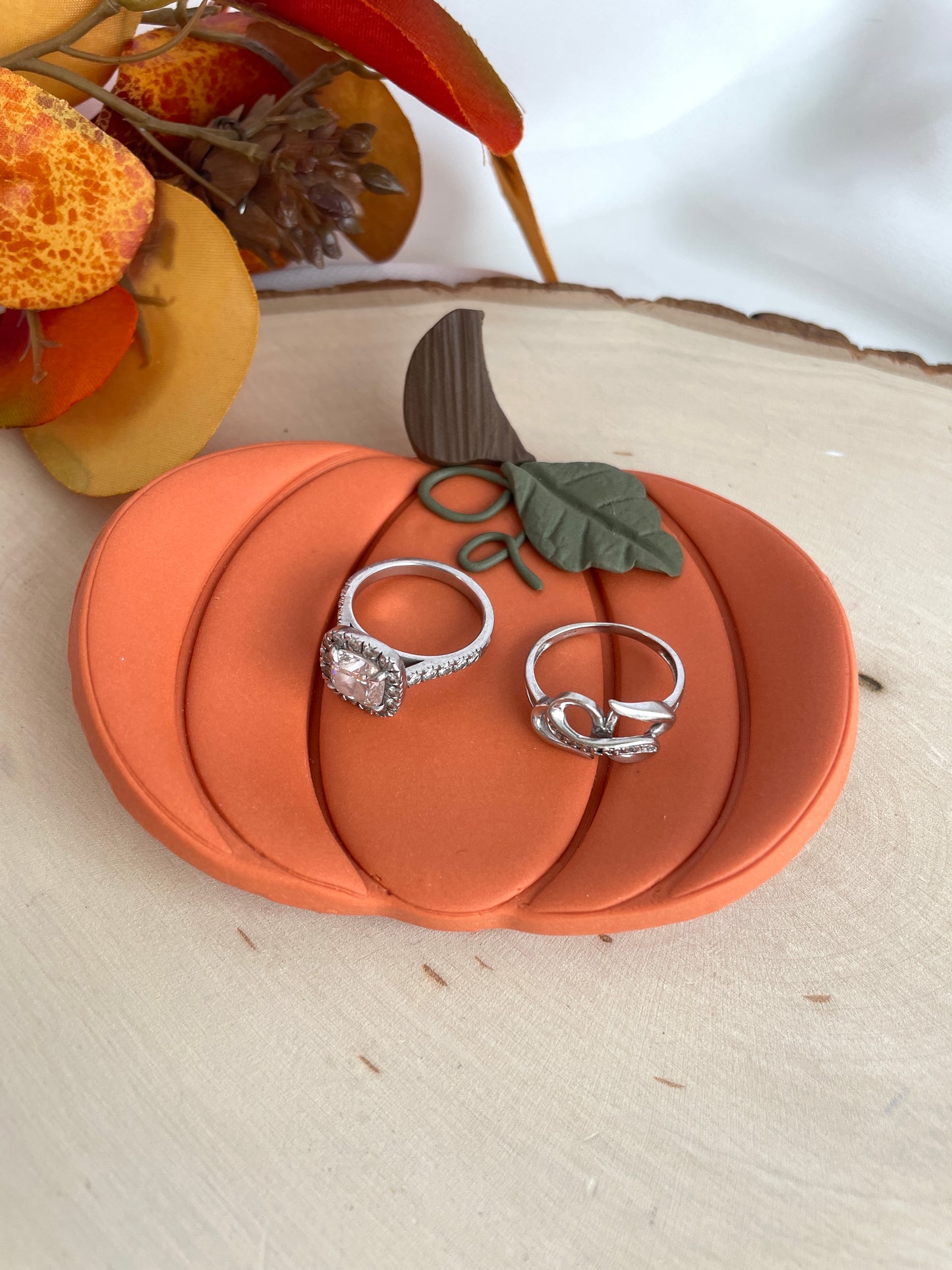 Pumpkin Jewelry Dish
