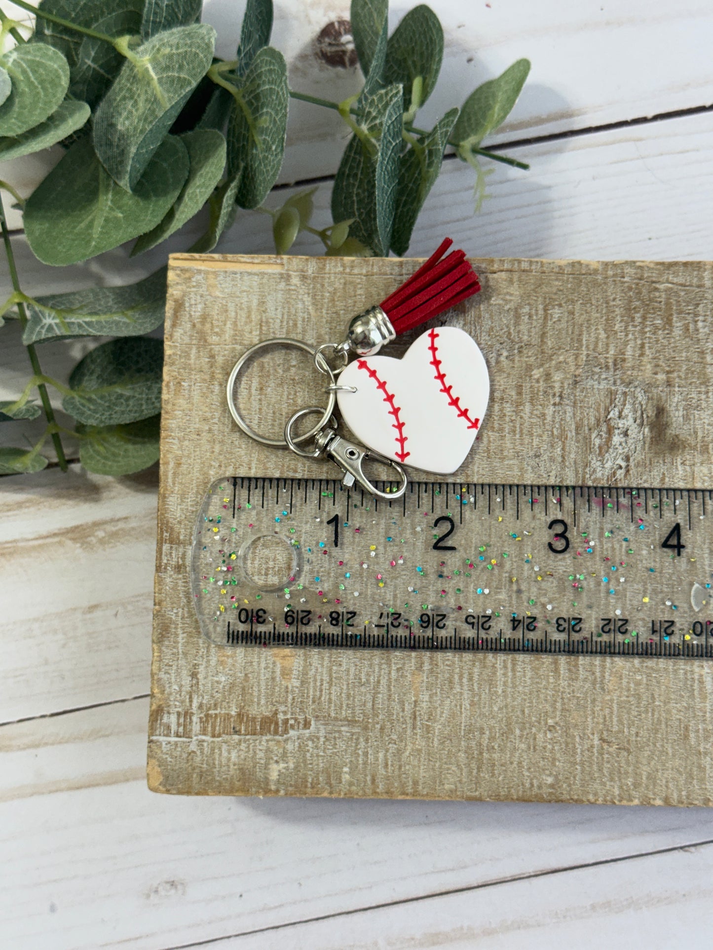 Baseball Keychain