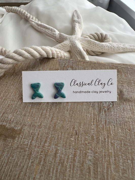 Mermaid Tail Studs