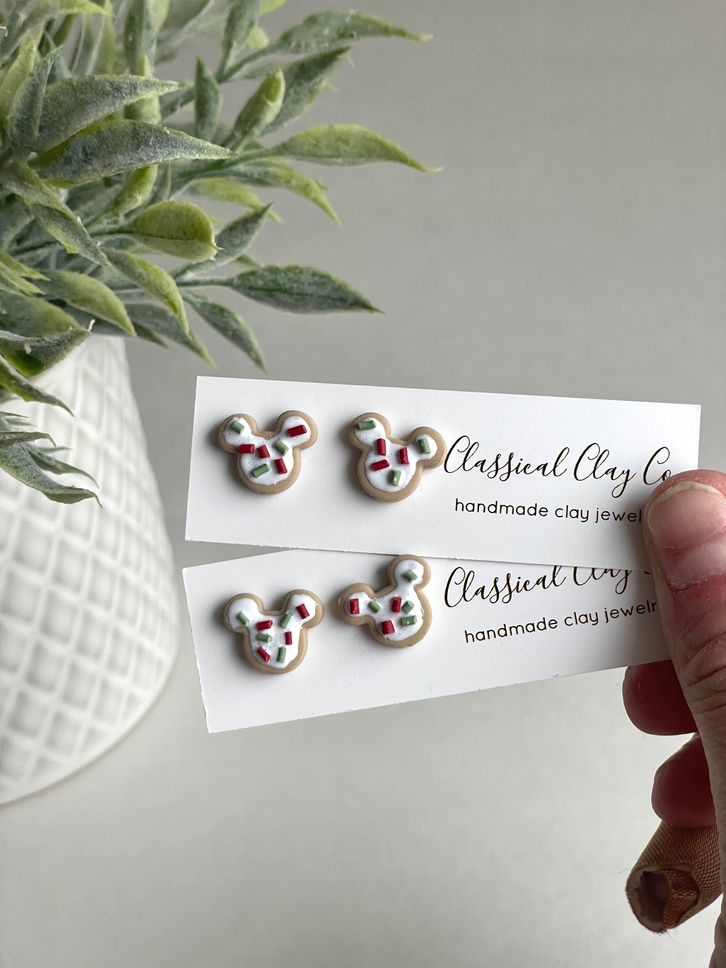 Mouse Cookie Stud