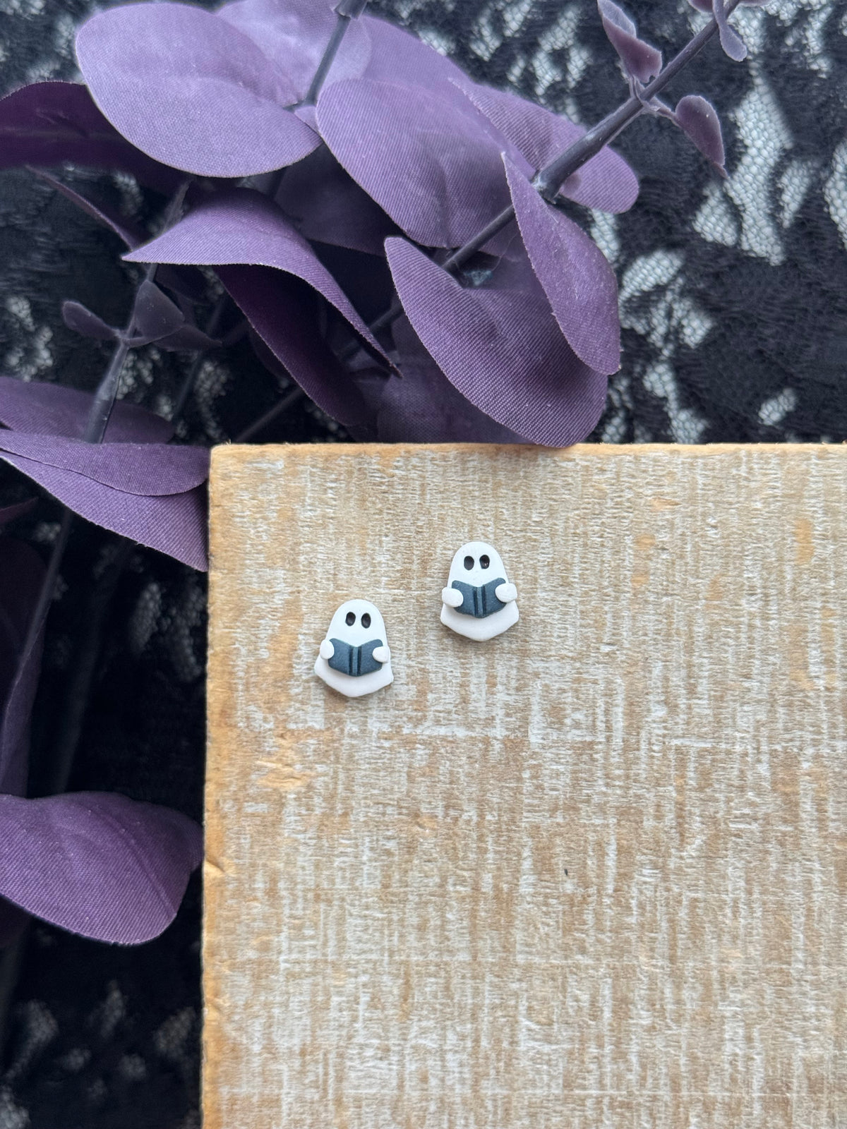 Boookish Studs