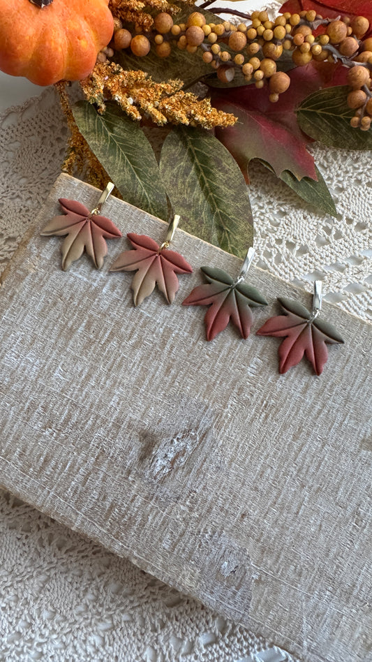 Ombre Maple Leaves