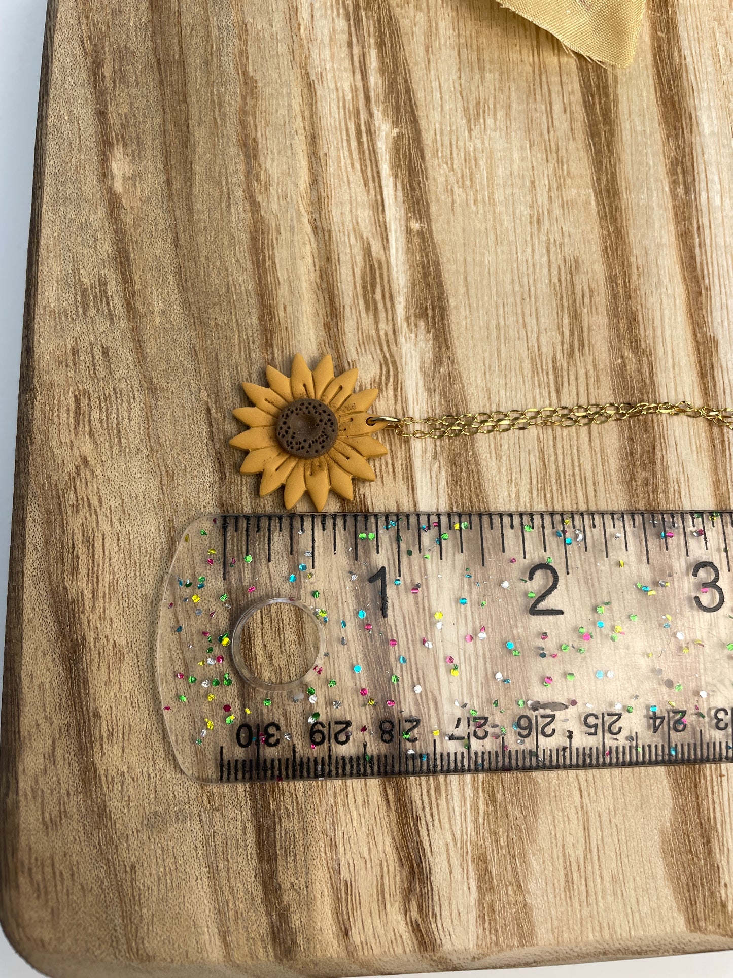 Sunflower Necklace