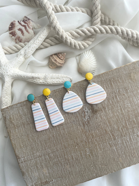 Summer Striped Dangles