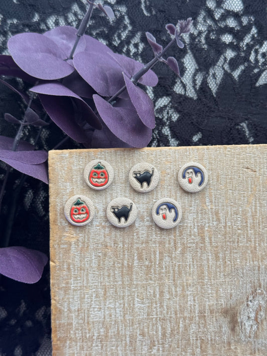 Halloween Cookie Studs