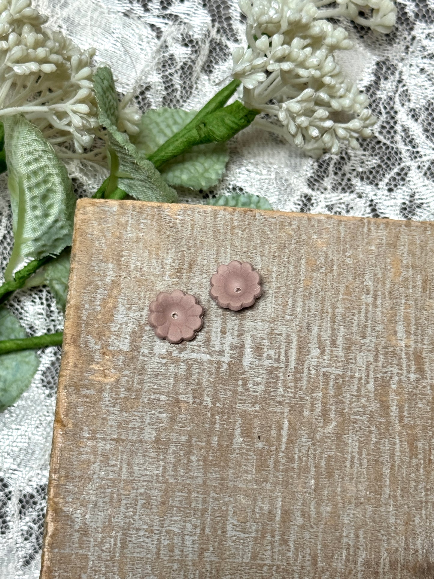 Arlene - Clay Base Only- Interchangeable Studs