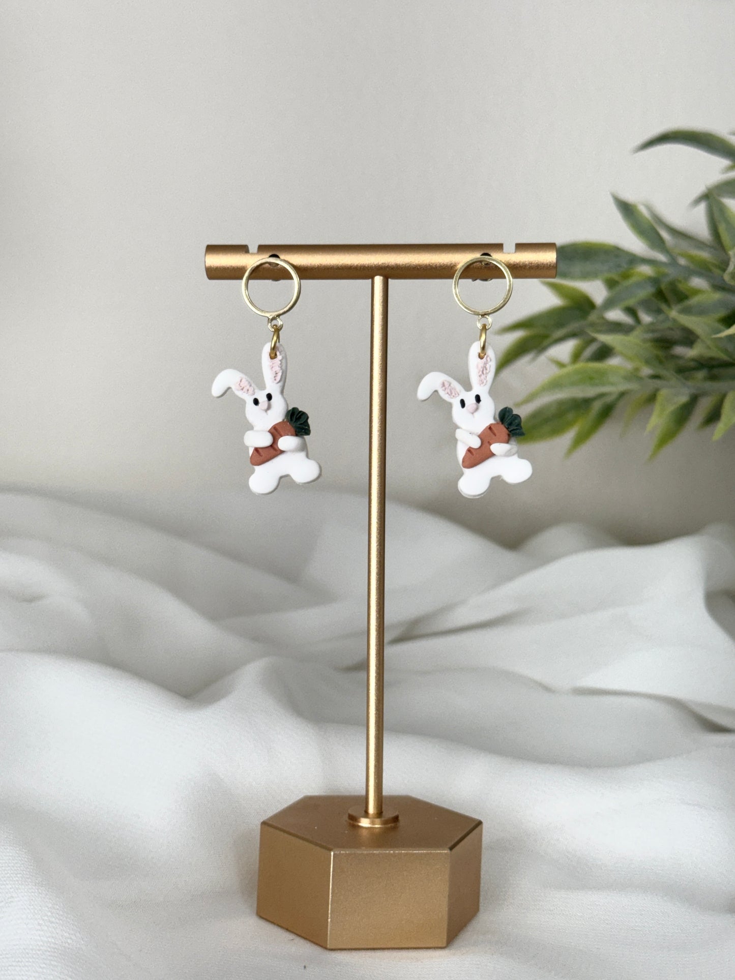 Bunny Carrot Dangles
