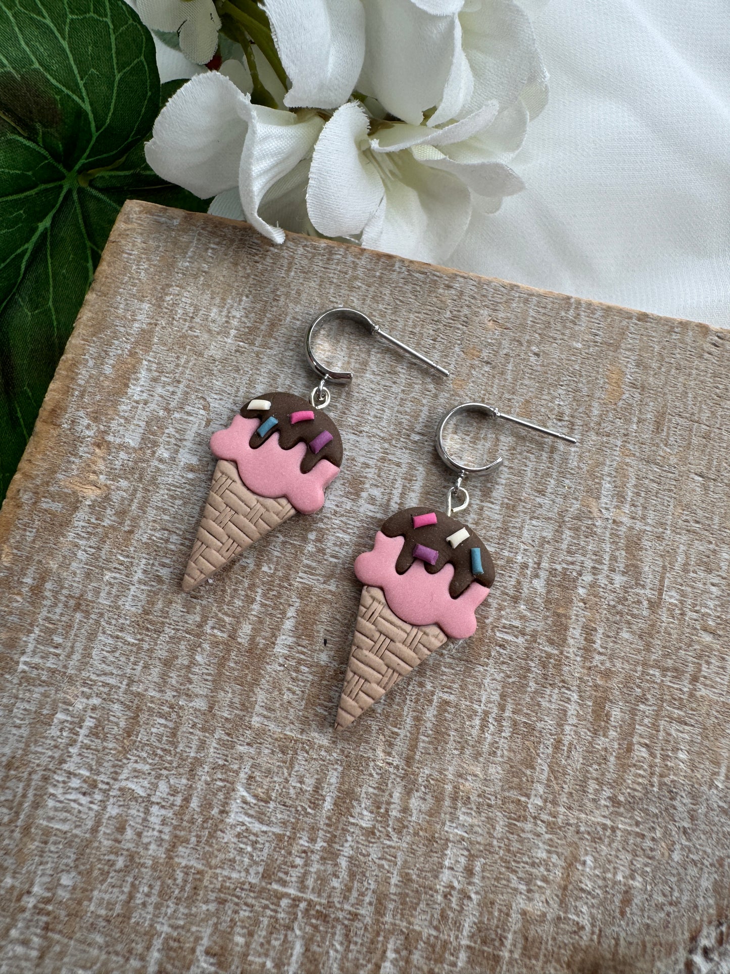 Ice Cream Cone Dangles