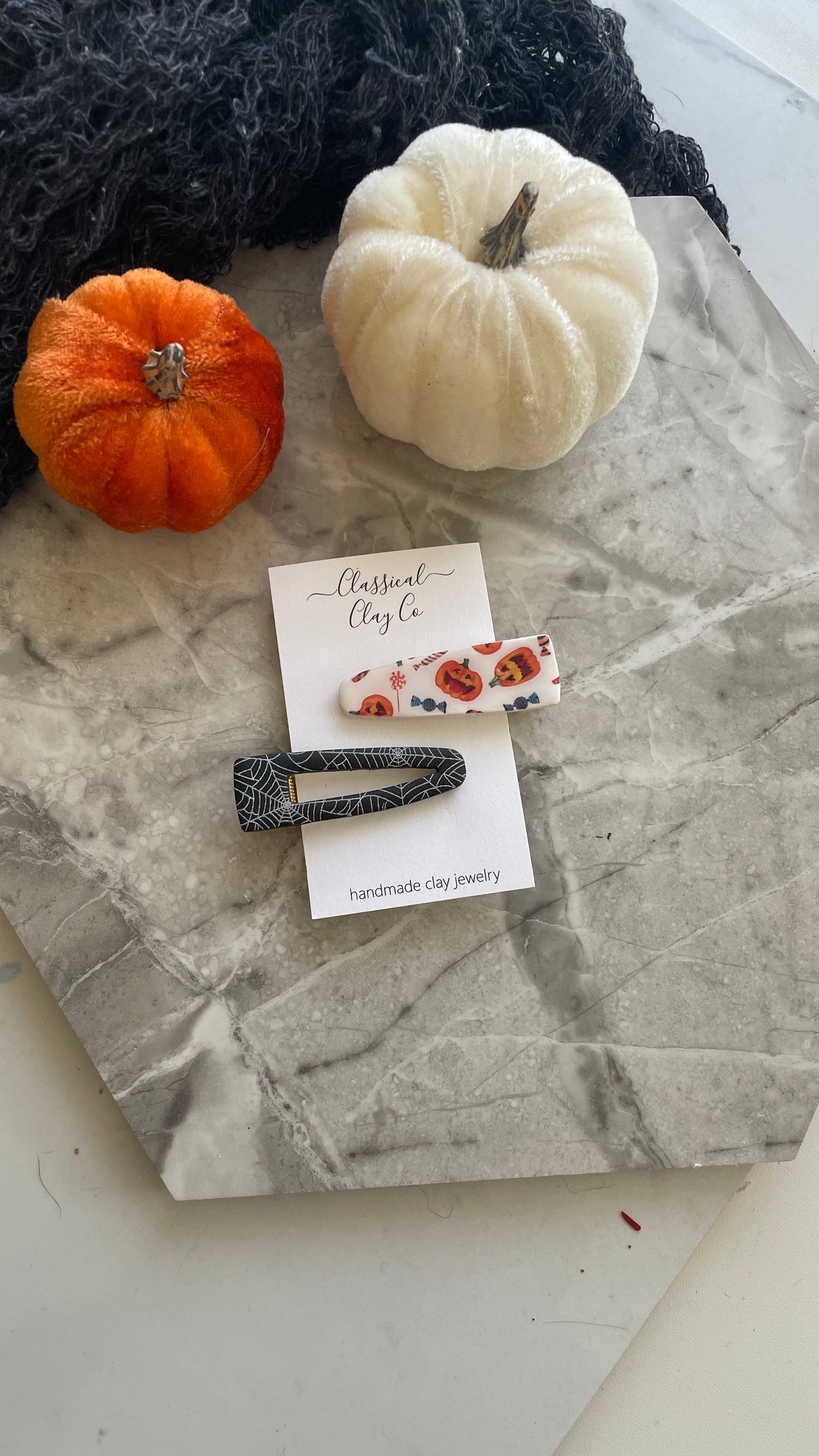 Halloween Two Pack Hair Clips