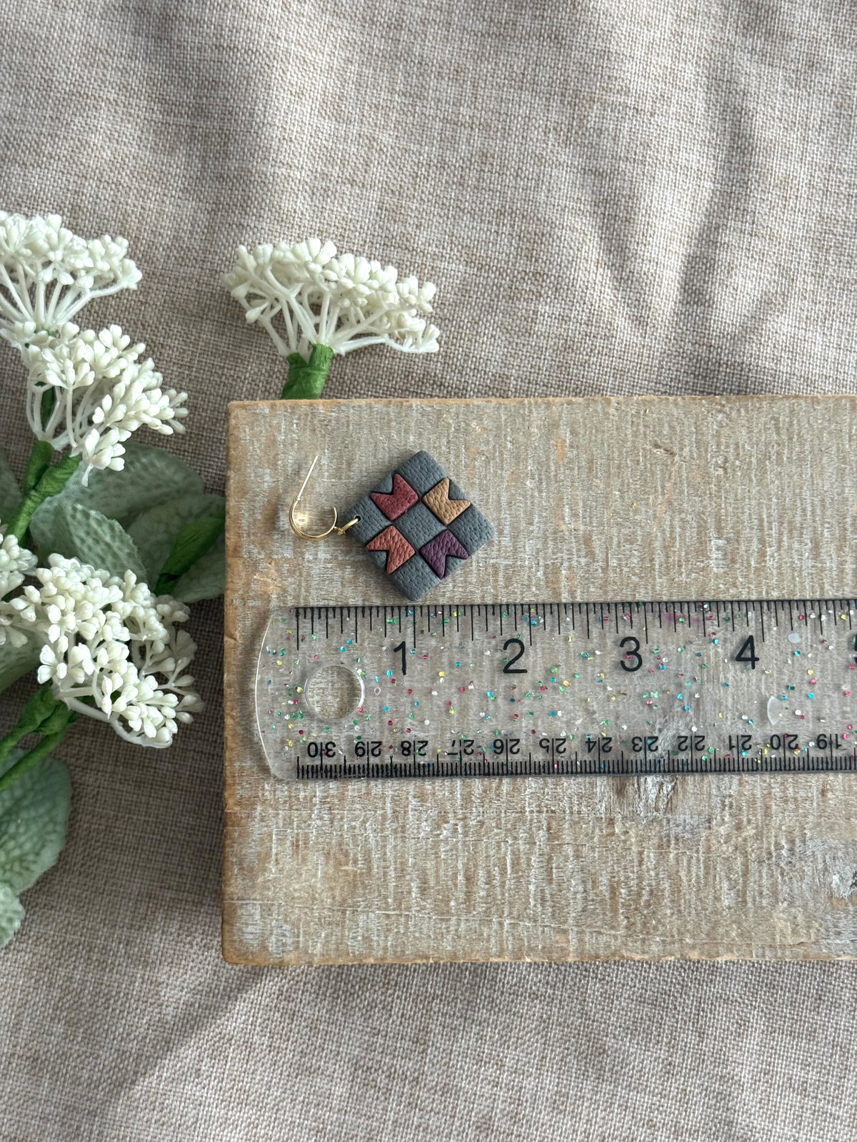 Patchwork Quilt Dangles