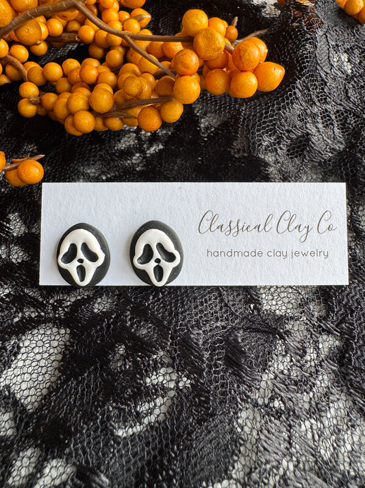 Scary Face Studs