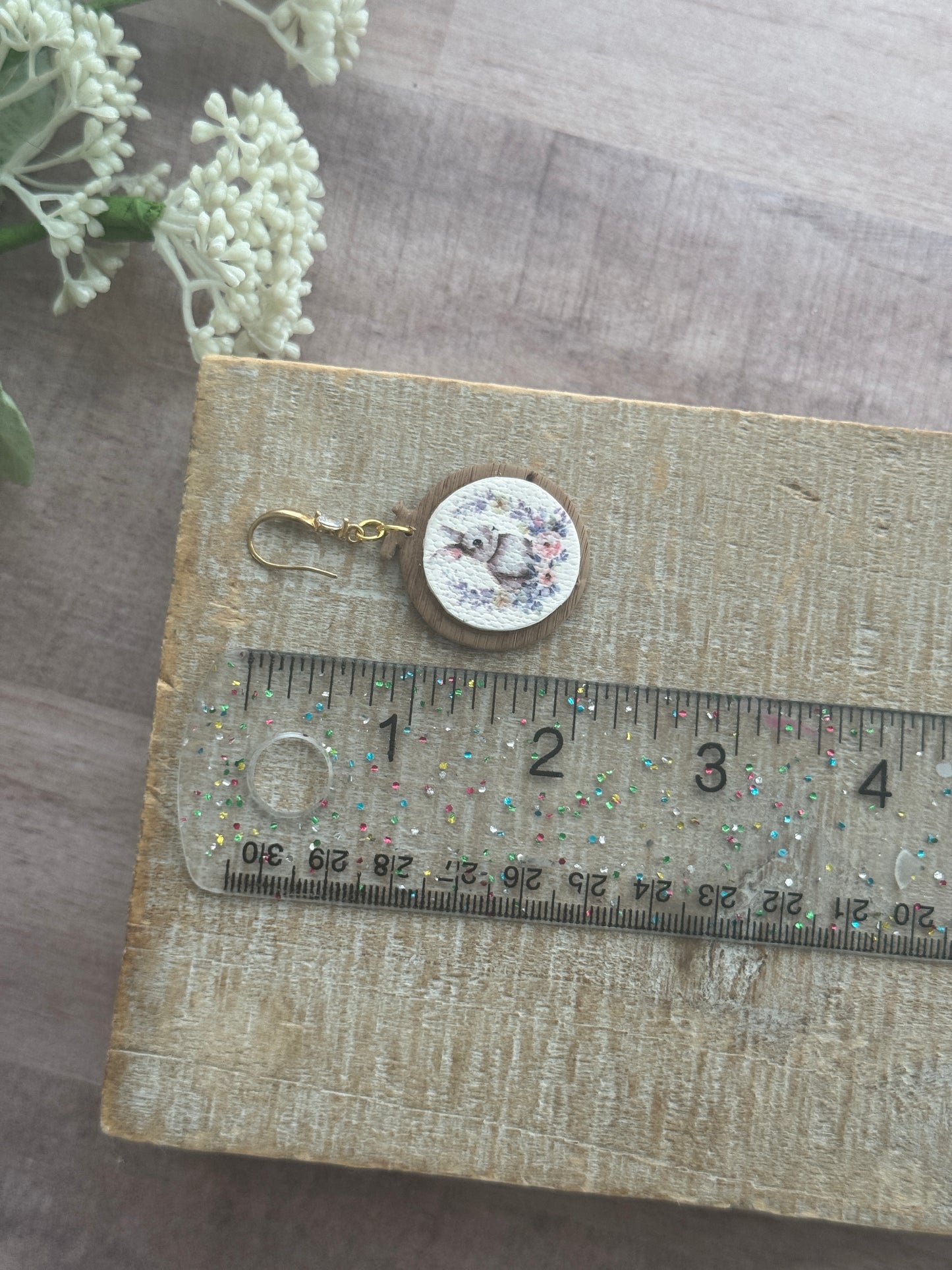 Bunny Embroidery Hoops