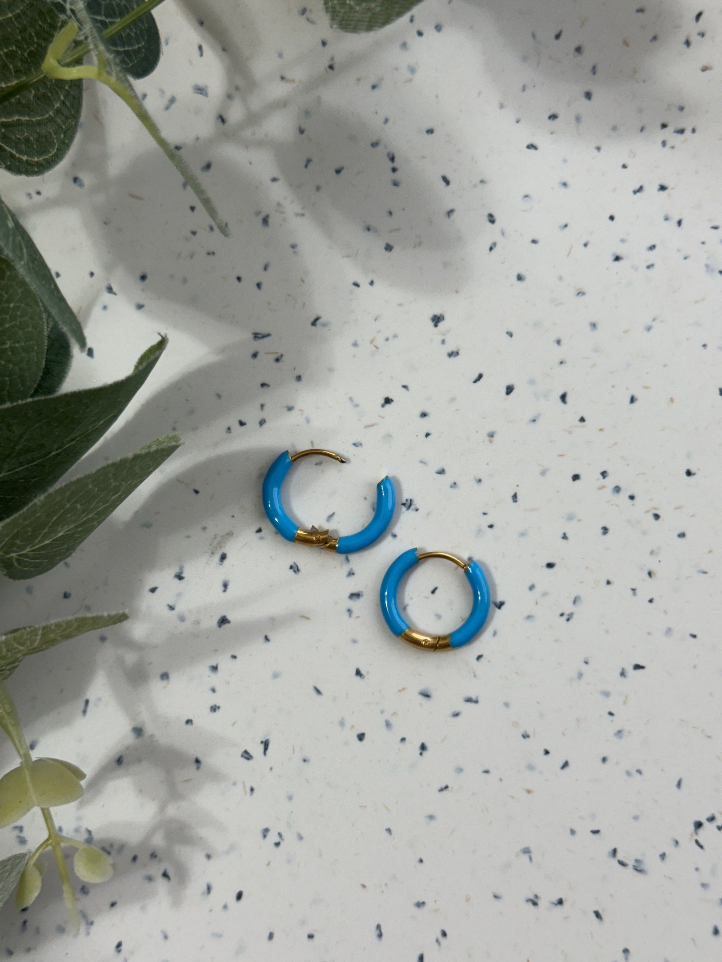 Summer Hoops - Gold Plated