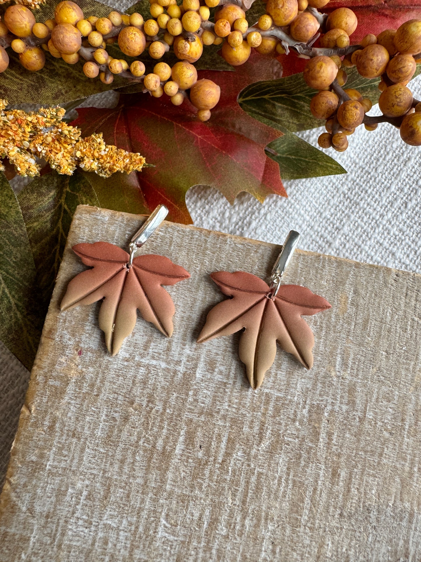 Ombre Maple Leaves