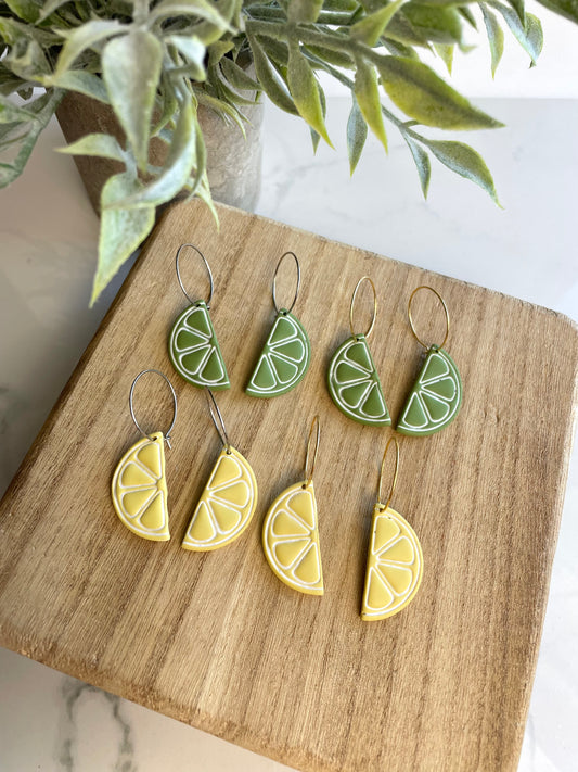 Lemon and Lime Hoops - Wholesale