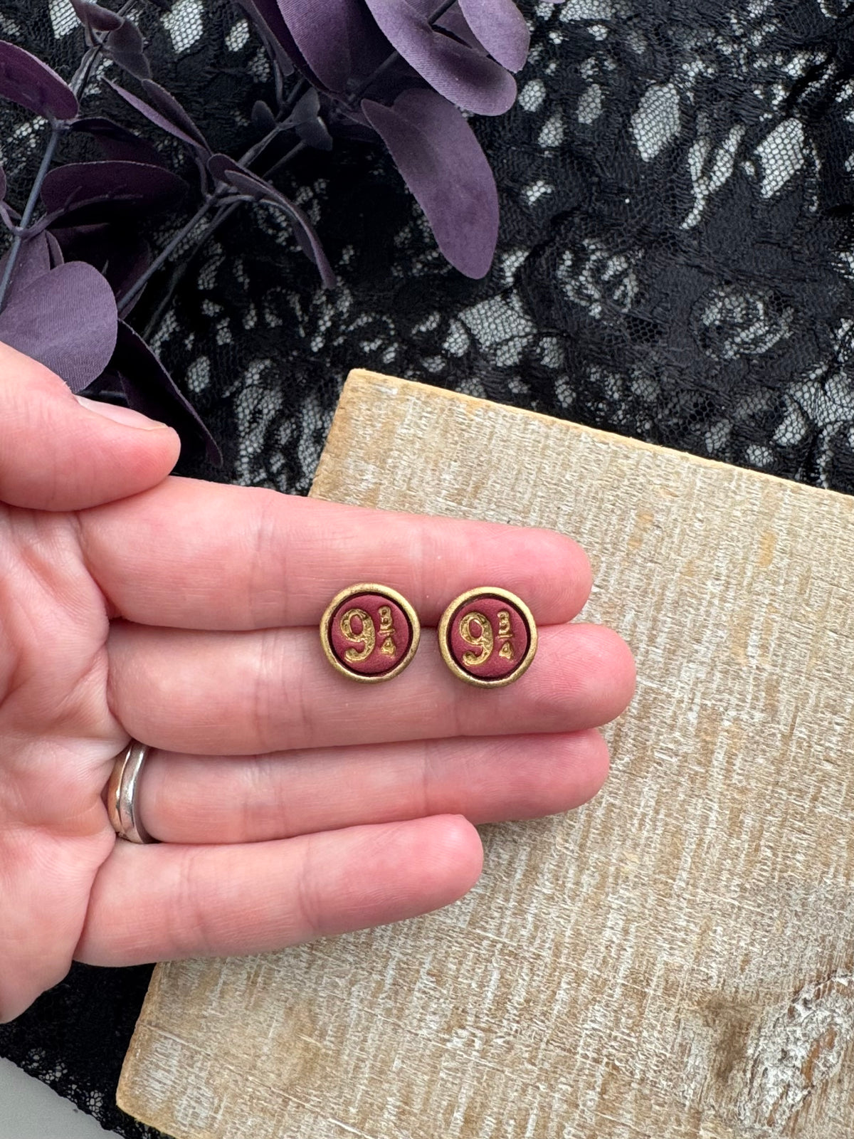 Magical Train Sign Studs