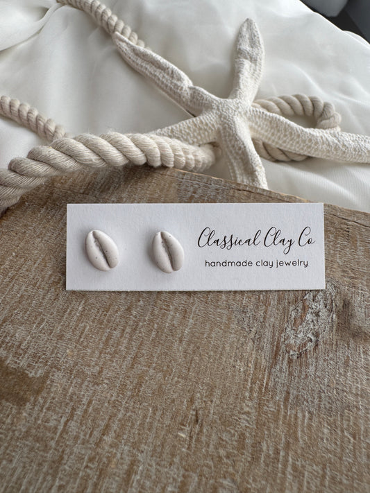 Cowrie Studs