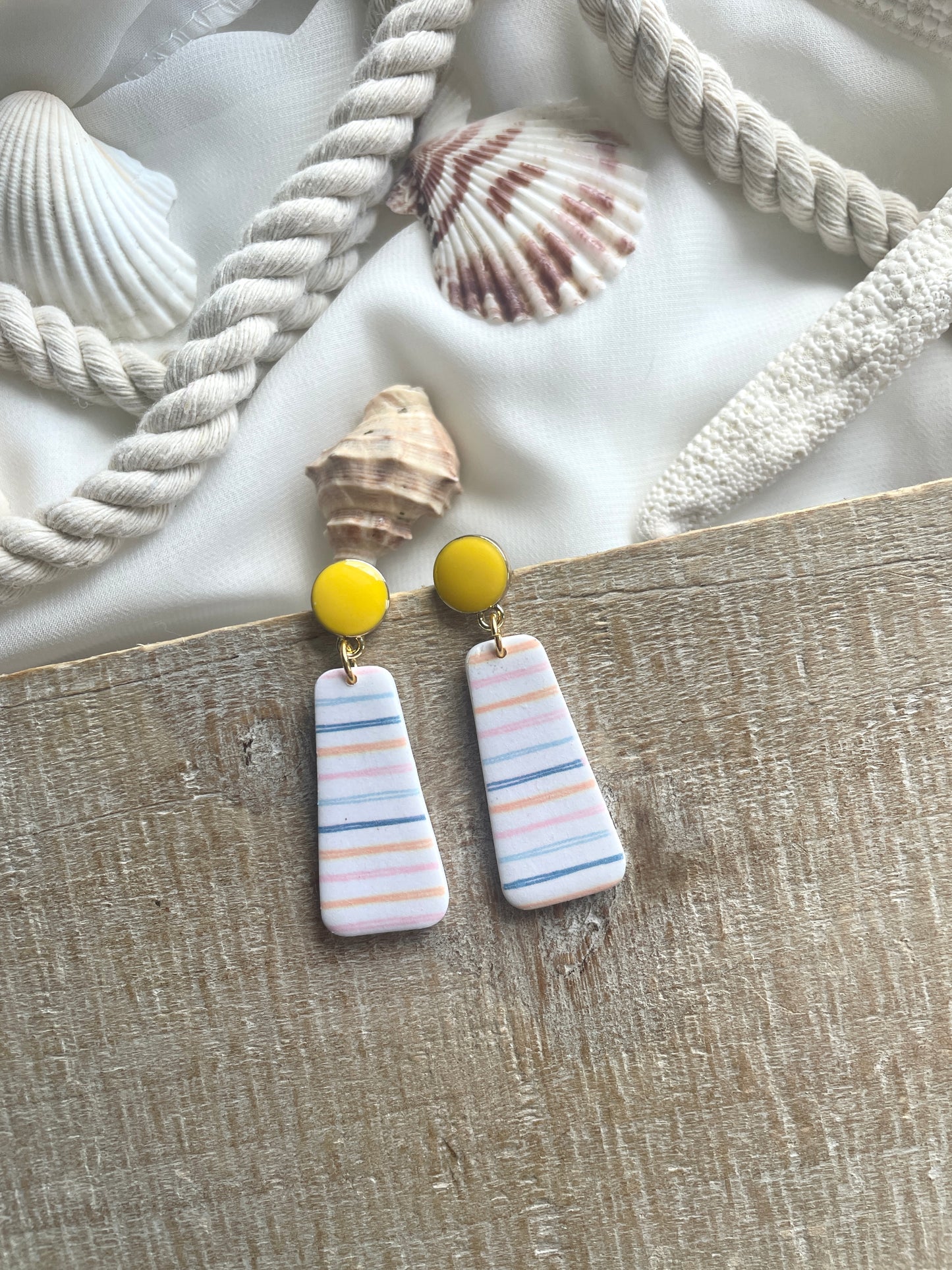 Summer Striped Dangles