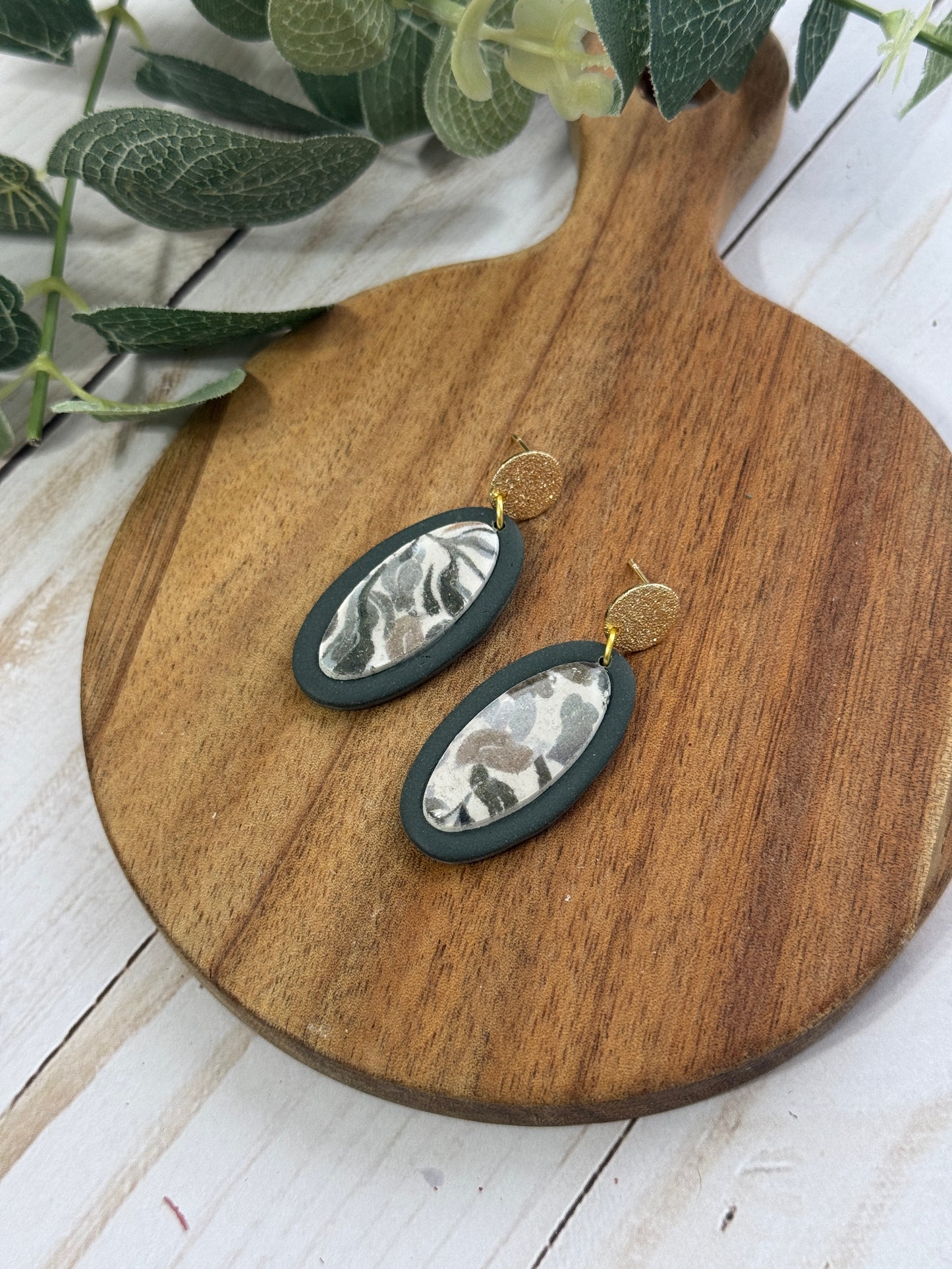 Green Foliage Dangles