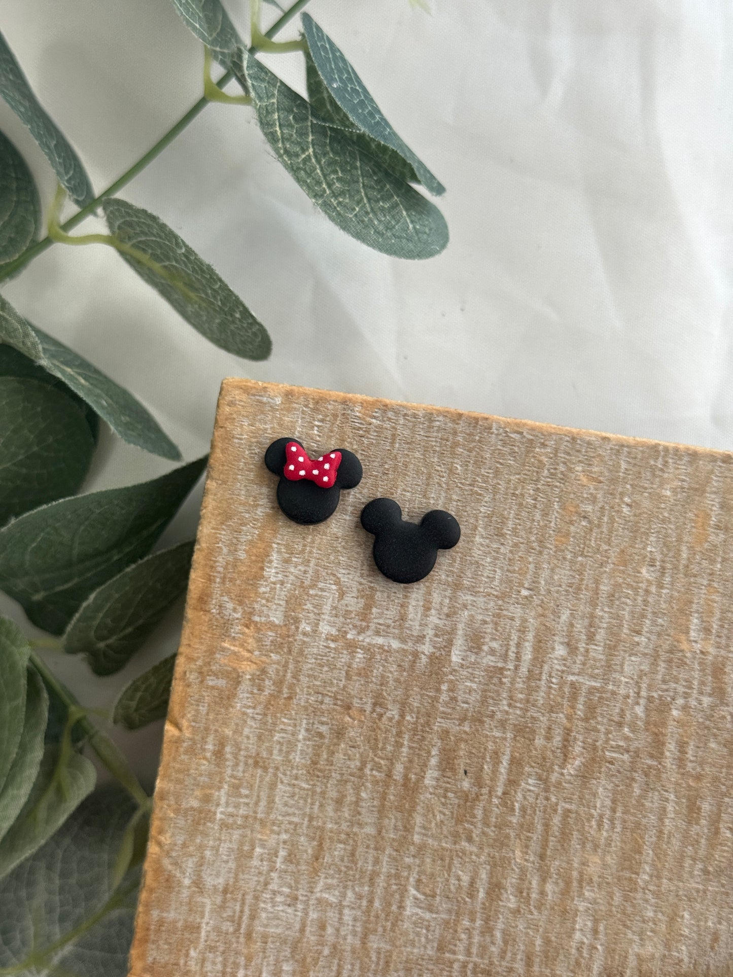 Mismatched Mouse Studs