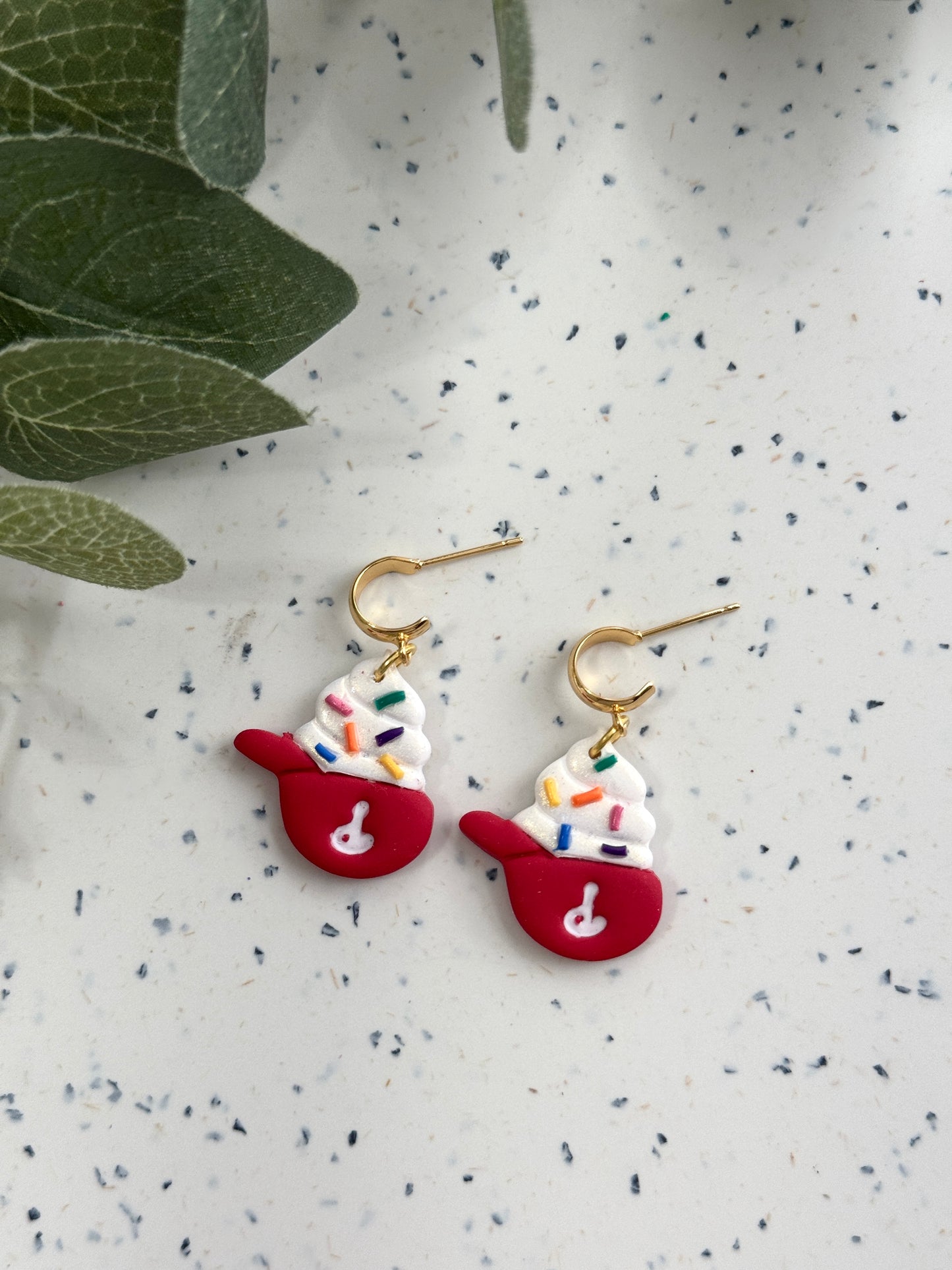 Baseball Ice Cream Helmet Dangles