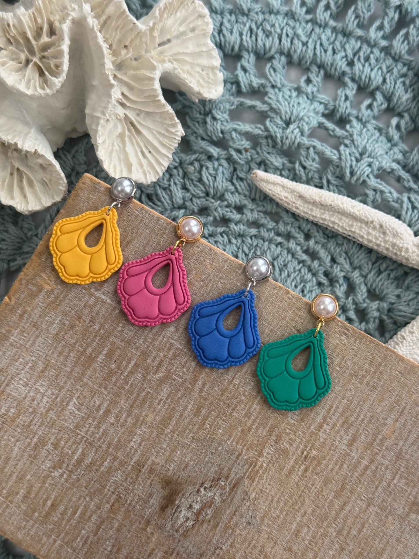 Mother of Pearl Dangles