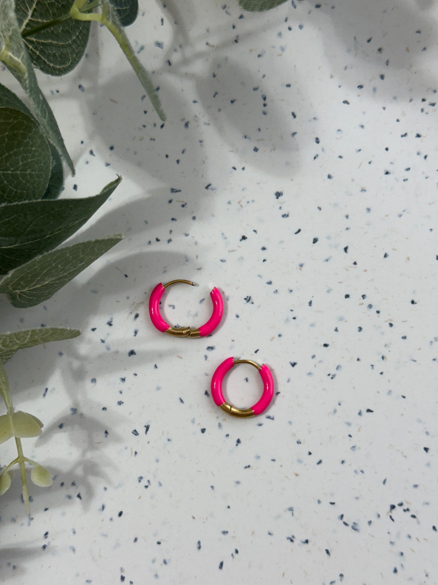 Summer Hoops - Gold Plated
