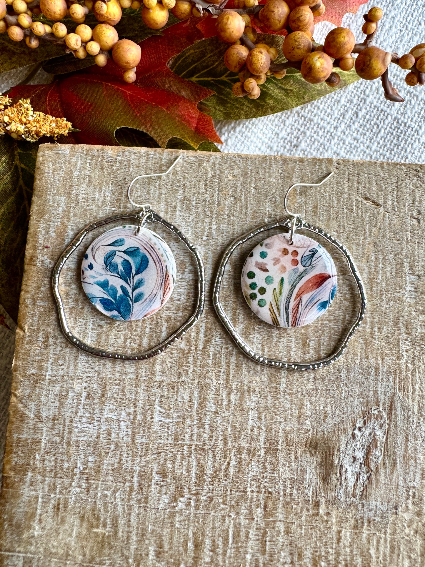 Round Fall Swirls