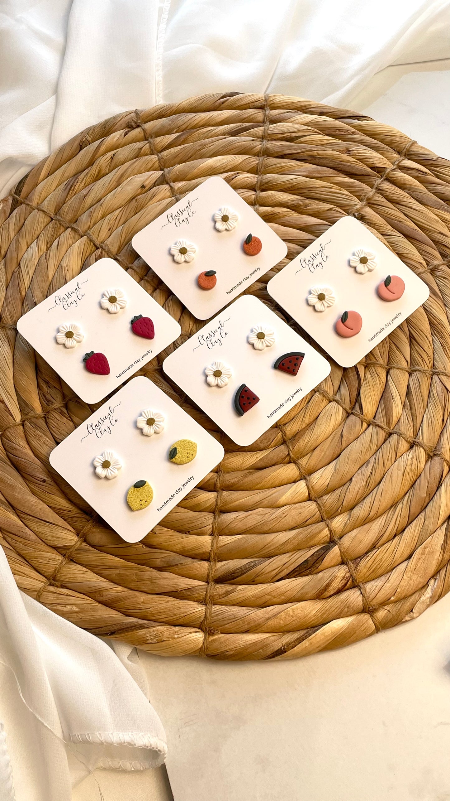Fruit and Flower Stud Pack (Multiple Options)