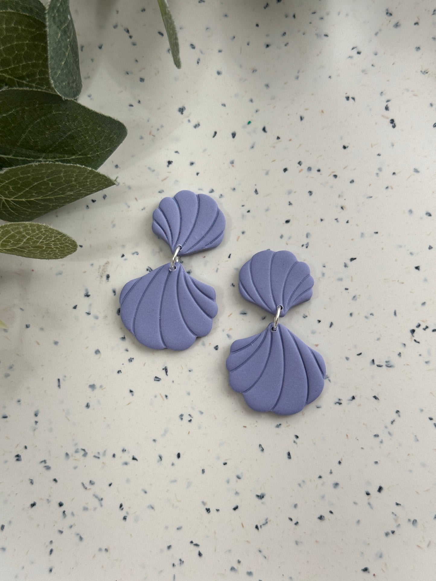 Swirled Shell Dangles