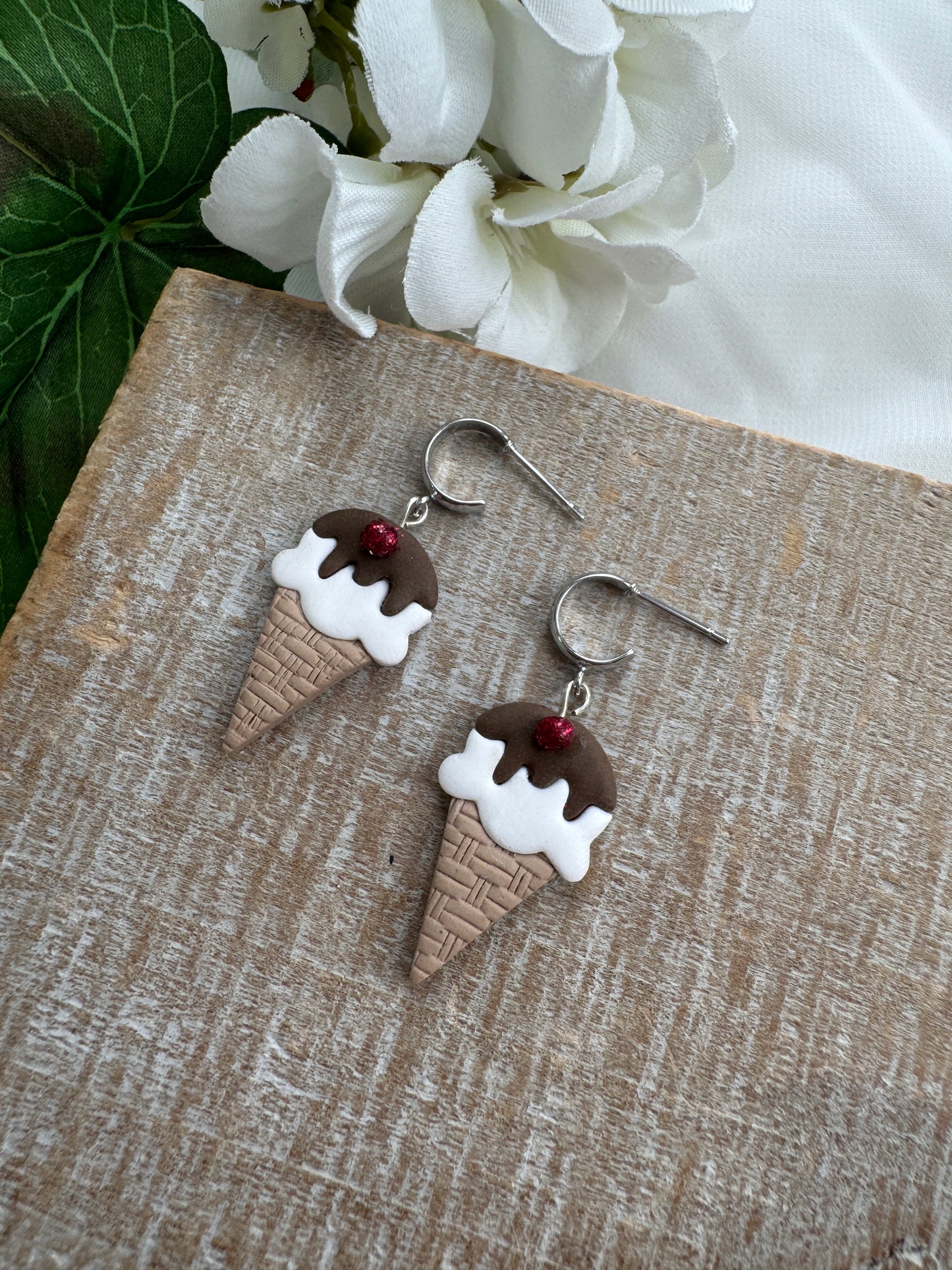 Ice Cream Cone Dangles
