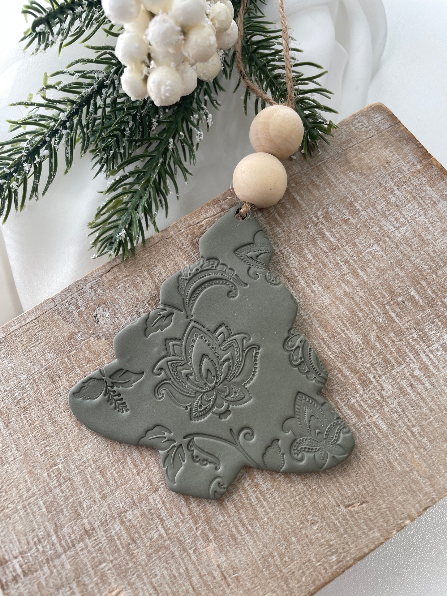 Beaded Tree Ornaments