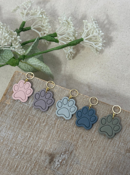 Paw Print Dangles