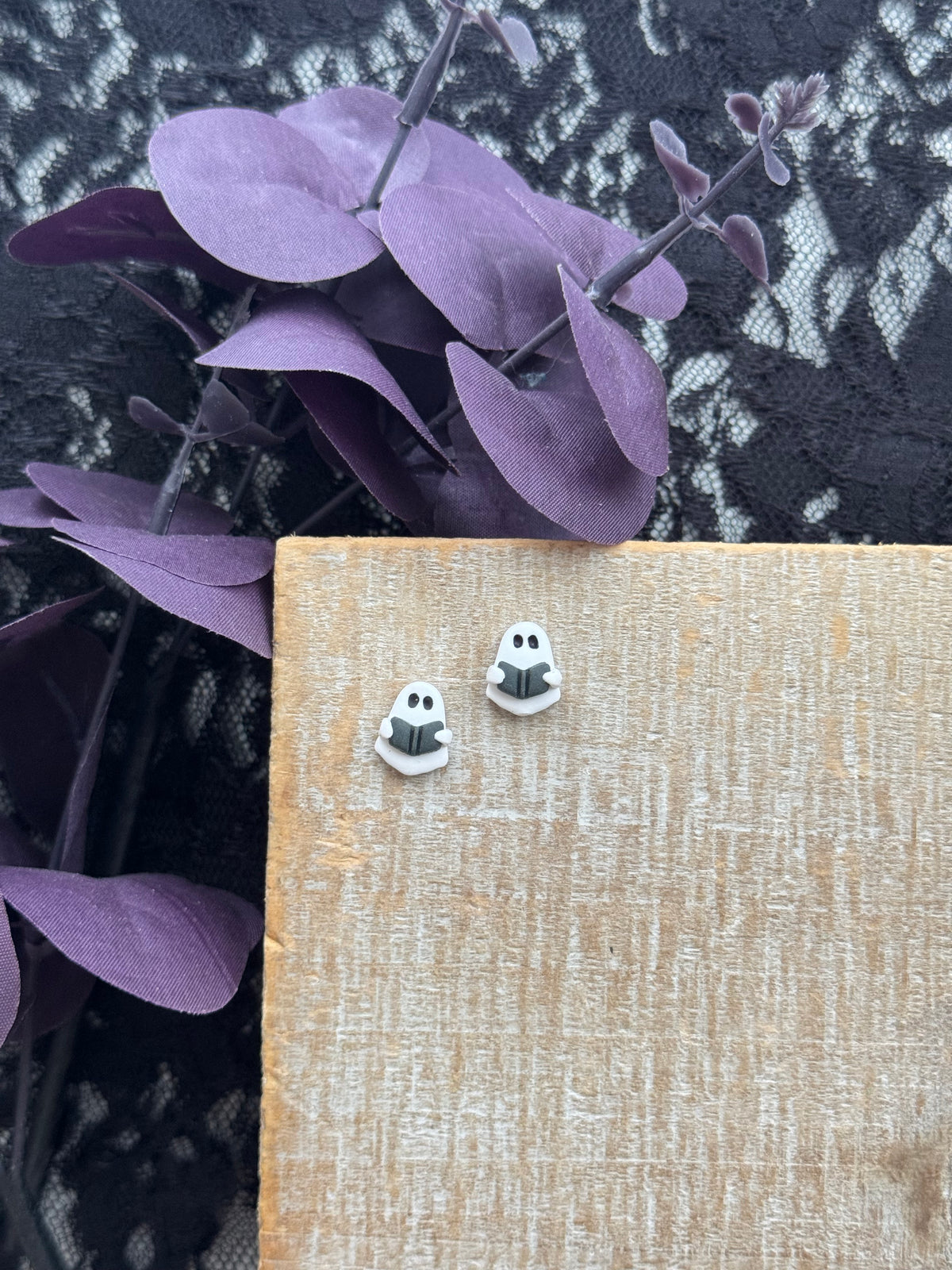 Boookish Studs
