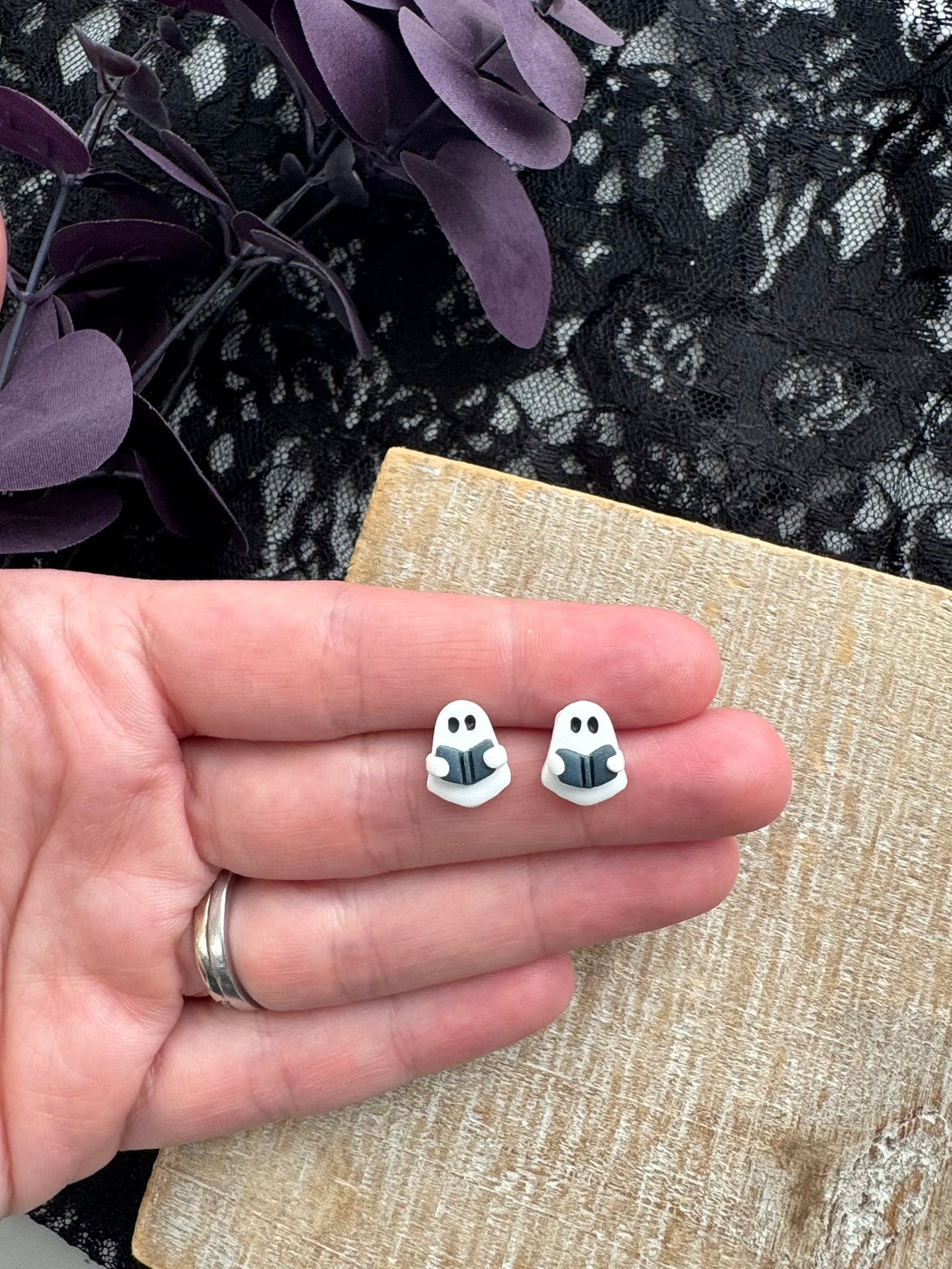 Boookish Studs