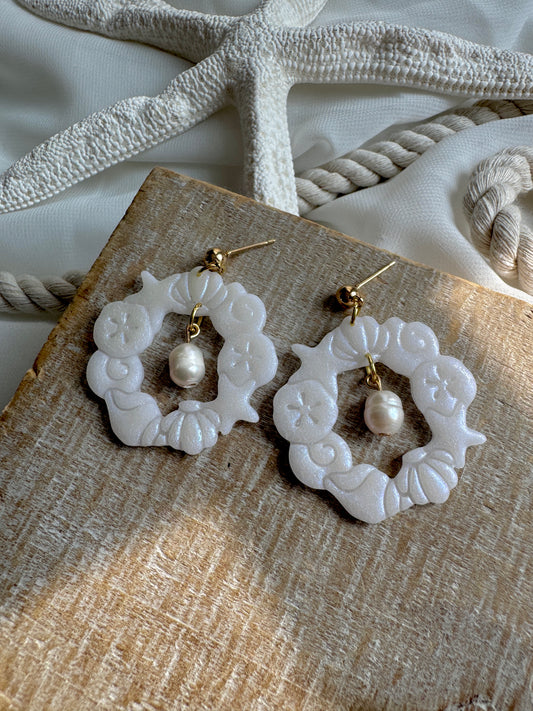 Translucent Shell Wreaths