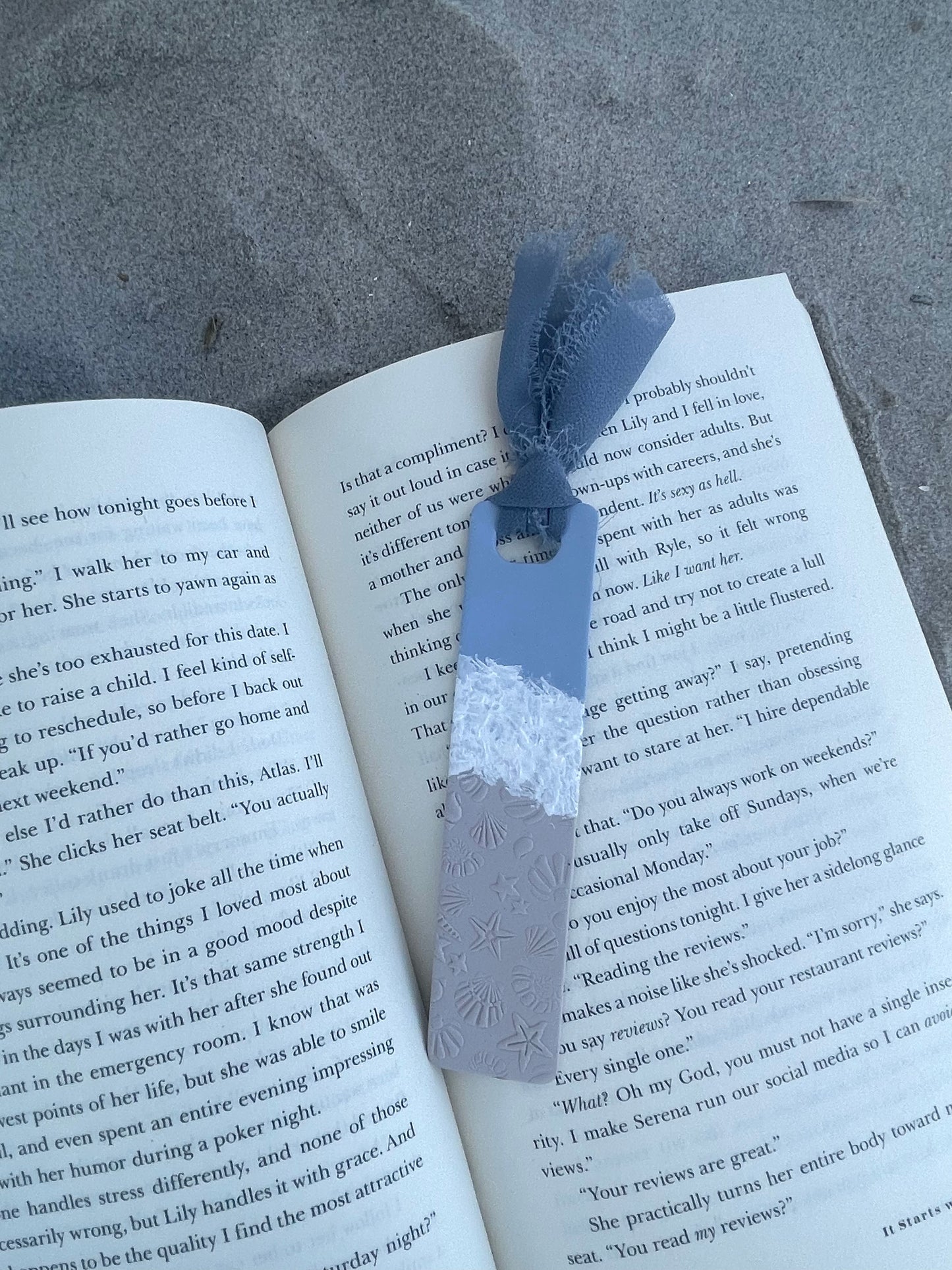 Beachy Bookmark