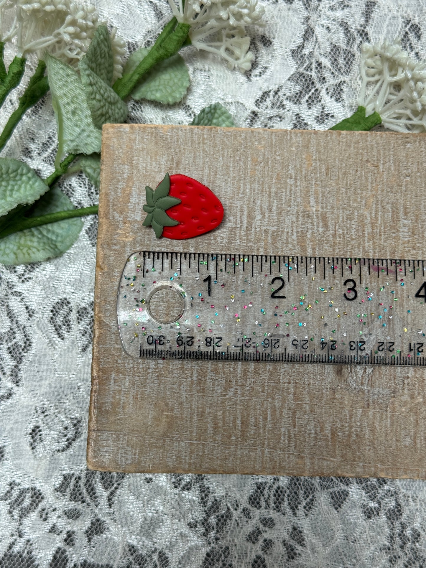 Strawberry Brooch