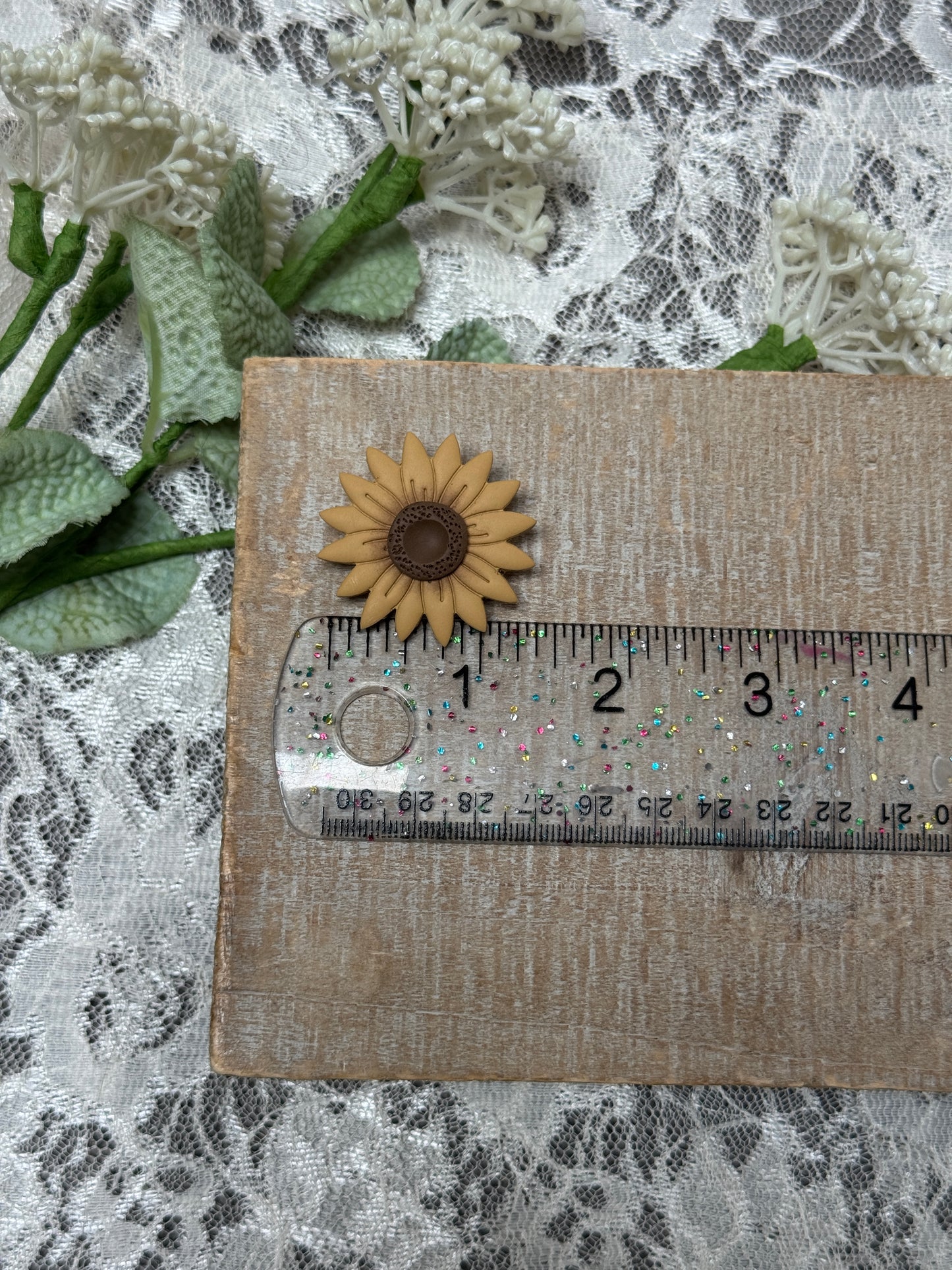 Sunflower Brooch