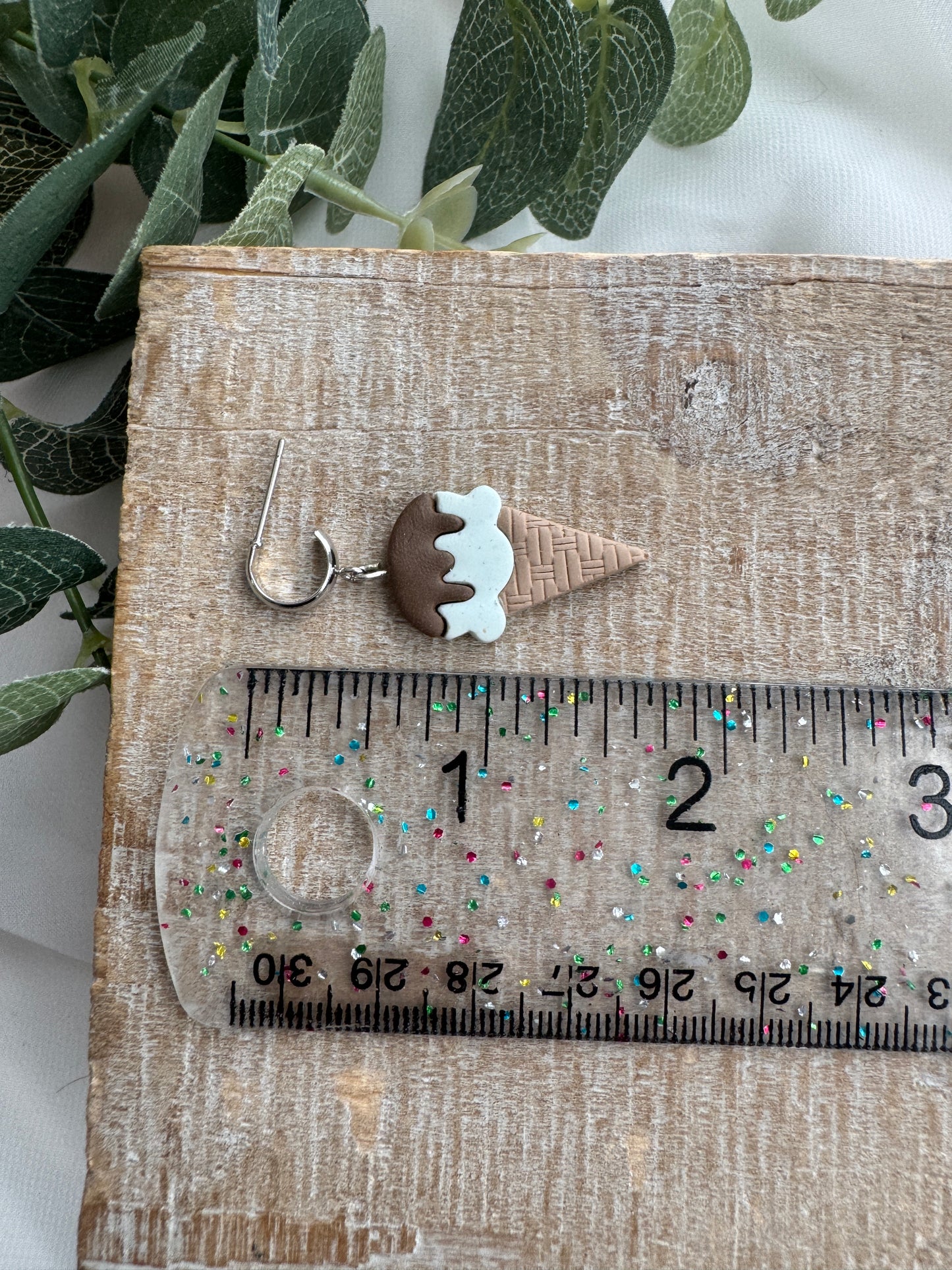 Ice Cream Cone Dangles