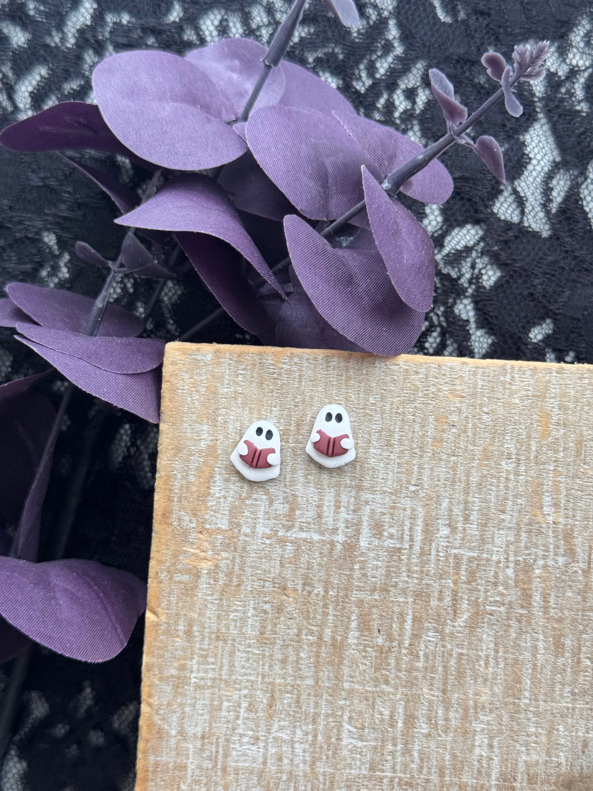 Boookish Studs