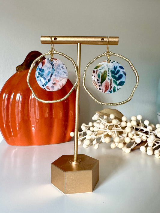 Round Fall Swirls