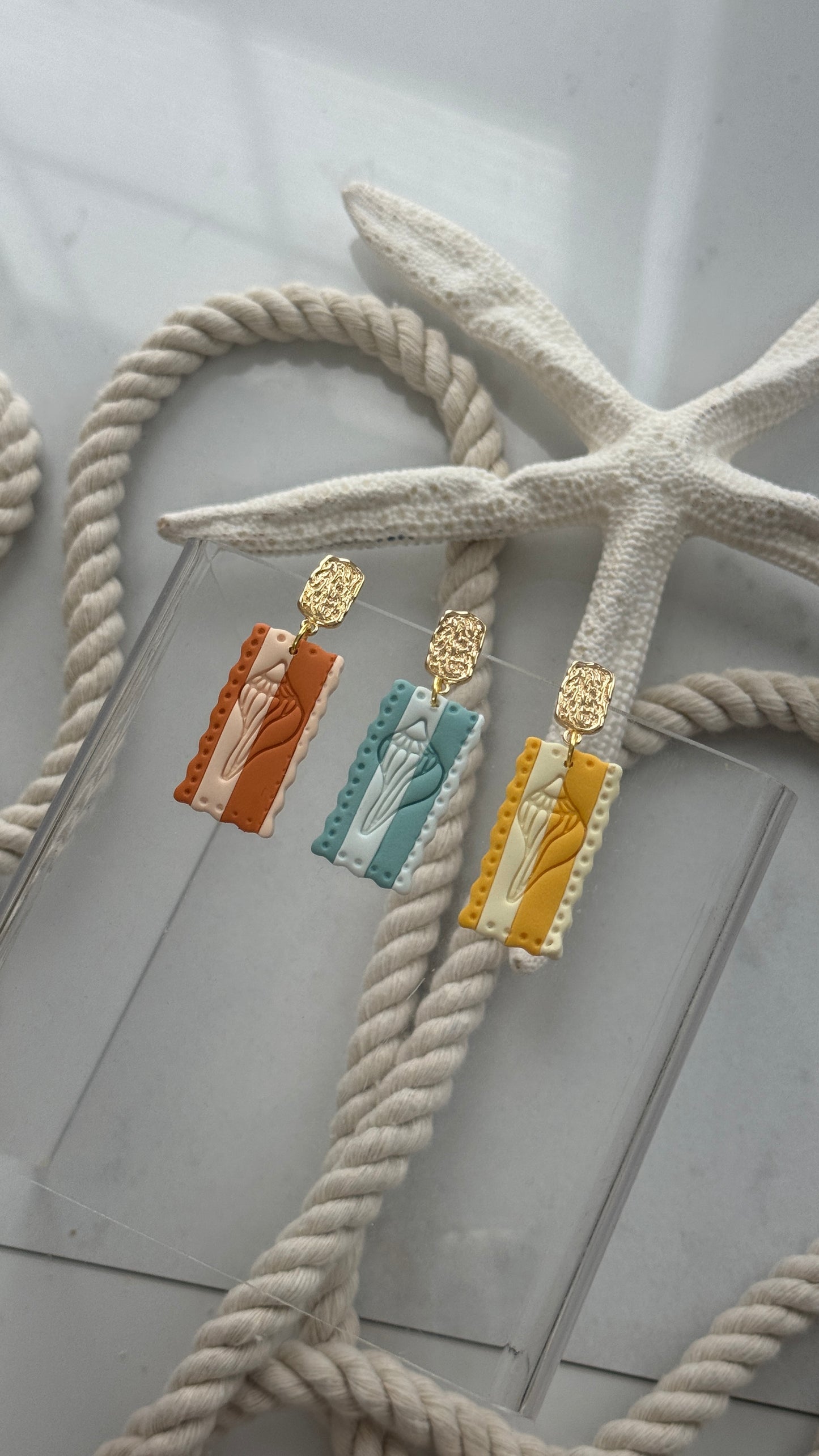Striped Shell Prints