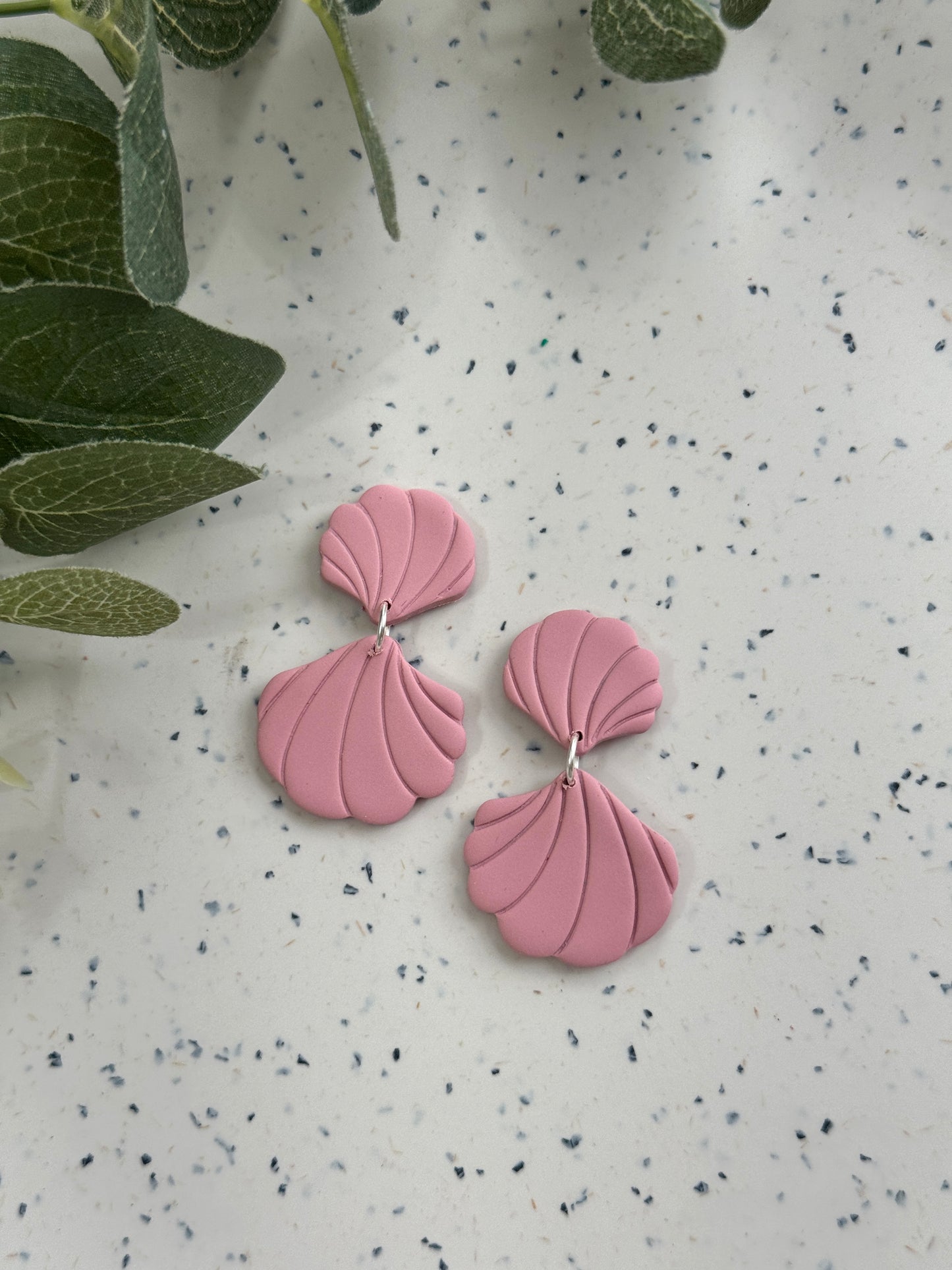 Swirled Shell Dangles